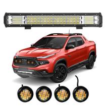 Farol Barra Led 12V 24V 288W Luz Grade Toro Amarok F250 L200