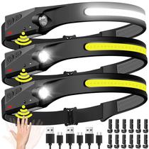 Farol BIAT recarregável, 3 peças, feixe largo de 230, impermeável