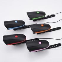 Farol Bike Bicicleta Led Buzina Recarregável Usb 250 Lumens Farol Bike Bicicleta Led Buzina Recarregável Usb 250 Lumens