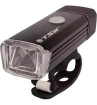 Farol Bike Tsw 180 Lumens Sinalizador Lanterna Led Preto