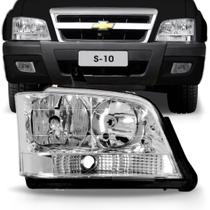 Farol Blazer S10 Pitbull 2003 2004 Seta Cristal