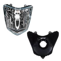 Farol Bloco Optico Em Acrílico Moto XRE 190 2016 Adiante