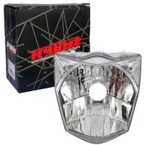 Farol Bloco Optico Fan 125/Titan 150 Lente Cristal