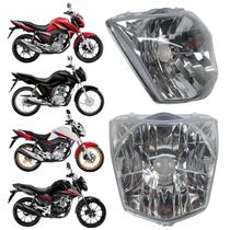 Farol Bloco Óptico Honda Cg 125 150 160 Titan Fan 2014 2022 Stylu Farol Bloco Óptico Honda Cg 125 150 160 Titan Fan 2014 2022 Stylu