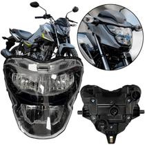 Farol Bloco Optico Led Cg160 Titan160 Fan160 Nxr160 Bros160 2025 2026 Completo