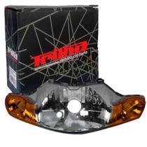 Farol Bloco Optico Lente Cristal Phoenix 50 2011 Até 2020