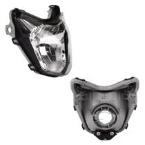 Farol Bloco Optico Moto CB 250F Twister de 2016 Até 2022