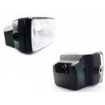 Farol Bloco Óptico Moto Cg 125 Today 125 Titan Até 1999 Aro Brilhante