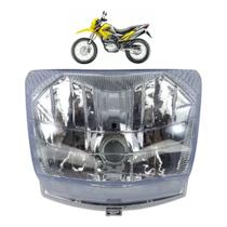 Farol Bloco Óptico Moto Motoboy Motociclista Honda Nxr Bros 125 150 2009 A 2013 Farol Bloco Óptico Moto Motoboy Motociclista Honda Nxr Bros 125 150 2009 A 2013