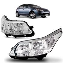 Farol C4 Pallas 2004 A 2011 Hatch Eletrico Com Motor Farol C4 Pallas 2004 A 2011 Hatch Eletrico Com Motor