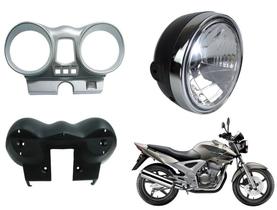 Farol Carcaça Inferior Superior Cbx 250 Twister 2001 A 2008