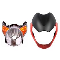 Farol Carenagem Frontal Titan150 Vermelho 2010 Farol Carenagem Frontal Titan150 Vermelho 2010