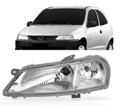 Farol celta 1999 00 01 02 03 04 2005 2006 mascara cromada le