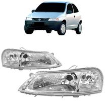 Farol Celta 2000 a 2006 Cristal Esquerdo Farol Celta 2000 a 2006 Cristal Esquerdo