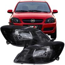 Farol Celta 2007 a 2015 Prisma 2006 a 2012 Máscara Negra Foco Simples