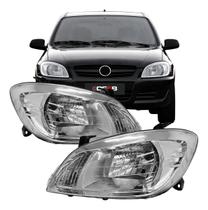 Farol Celta Prisma 2006 2007 2008 2009 2010 2011 12 Cromado Farol Celta Prisma 2006 2007 2008 2009 2010 2011 12 Cromado