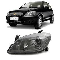 Farol Celta/Prisma 2007/2016 Dark Chrome Esquerdo Arteb