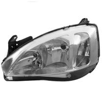 Farol Chevrolet Corsa Montana 2002 a 2012 Foco Duplo Com Pisca Arteb