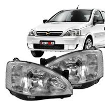 Farol Chevrolet Corsa Montana Máscara Cromada 2003 2004 2005 2006 2007 2008 2009 2010 2011 2012 Farol Chevrolet Corsa Montana Máscara Cromada 2003 2004 2005 2006 2007 2008 2009 2010 2011 2012