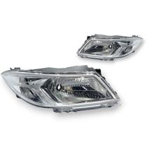 Farol chevrolet onix prisma 2013 2014 2015 2016 cromado direito