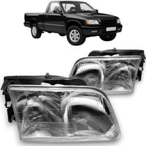 Farol chevrolet s10 foco duplo 1995 a 2000 direito Farol chevrolet s10 foco duplo 1995 a 2000 direito