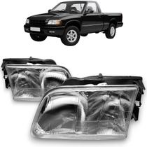 Farol Chevrolet S10 Foco Duplo 1995 A 2000 Esquerdo