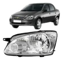 Farol classic cromado 2011 2012 2013 2014 2015 2016 lado esquerdo (motorista)