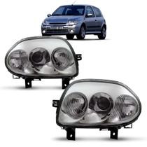Farol Clio 1998 1999 2000 2001 Foco Duplo Farol Clio 1998 1999 2000 2001 Foco Duplo