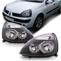 Farol Clio 2003 2004 2005 2006 2007 2008 2009 2010 2011 2012 Mascara Negra TYC