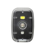 Farol Clip com Luz Dianteiro 20L e Traseiro 2L 250 mAh USB Preto Átrio BI187