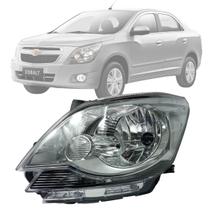 Farol cobalt 2012 2013 2014 a 2015 cromomix lado esquerdo