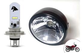 Farol Com Lâmpada Led Titan 150 2004 a 2008/ Fan 150 2010 a 2013