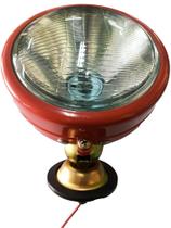 Farol Compatível Com Massey Ferguson Vermelha 12v 158mm FTL35
