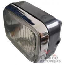 Farol Completo CB 450 - Cromado - Aquarius - Aquarius Ind e Com de Ferramen