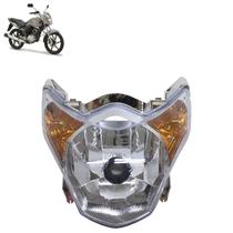 Farol Completo CG 150 Titan 2009 2010 Máscara Cromada Cristal Lisa Acrílico Pisca Âmbar Farol Completo CG 150 Titan 2009 2010 Máscara Cromada Cristal Lisa Acrílico Pisca Âmbar