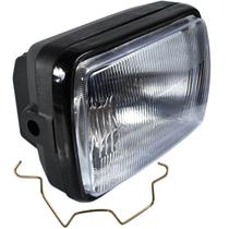 Farol completo CG125 Titan Today 1989 a 1999 aro preto bloco globo optico Farol completo CG125 Titan Today 1989 a 1999 aro preto bloco globo optico