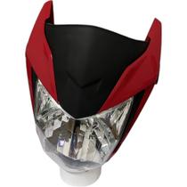 Farol Completo Com Carenagem Vermelho Marrak Titan160 2022 a 2023 STYLU