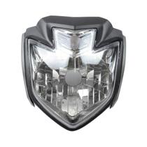 Farol Completo Com Carenagens Laterais Cinza Fosco Foco Sportive Para Fazer 250 Anos 2011/2012/2013/2014 e 2015