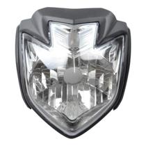Farol Completo Com Carenagens Para Fazer Modelo 250 2014/2015 Preto Fosco Da Foco Sportive Acabamento Alto Padrão