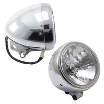 Farol Completo Cromado Moto Dafra Kansas 150 2008 A 2015 Farol Completo Cromado Moto Dafra Kansas 150 2008 A 2015