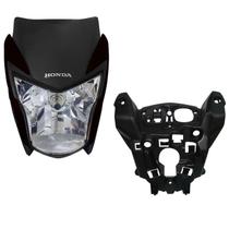 Farol Completo Frente Bros 160 2022 Em Diante Com Suporte Painel