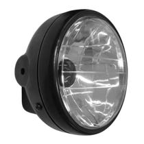 Farol Completo Titan 125 00/04 Aro Preto sem Lâmpada