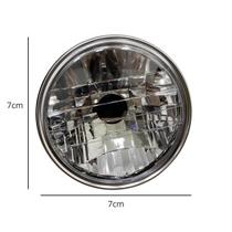 Farol Completo Titan KS/ES/Fan 125 2000/2009 Aro Cromado Reforçado Farol Completo Titan KS/ES/Fan 125 2000/2009 Aro Cromado Reforçado