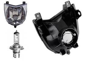 Farol Completo Yamaha Xtz 250 Lander Modelo Original + Lampada - TRILHA