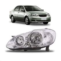 Farol Corolla 2002 2003 2004 Cromado Farol Corolla 2002 2003 2004 Cromado