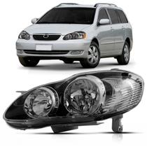 Farol Corolla Fielder 2003 2004 2005 Mascara Negra