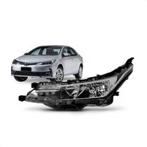 Farol Corolla Xei 2018 2019 Manual com Led Farol Corolla Xei 2018 2019 Manual com Led