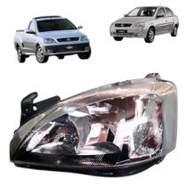 Farol Corsa 2002 a 2007 Montana 2004 a 2008 Mascara Negra