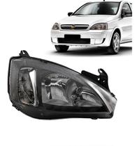 Farol corsa 2003/ montana (mascara negra) lado direito Farol corsa 2003/ montana (mascara negra) lado direito