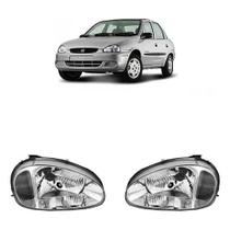 Farol Corsa Classic 03 2004 2005 2006 2007 2008 2009 10 Par Farol Corsa Classic 03 2004 2005 2006 2007 2008 2009 10 Par